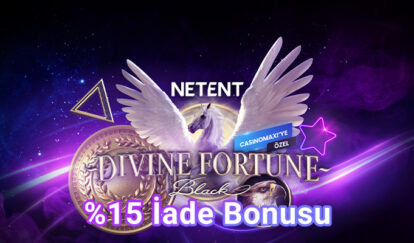 Yeni ve Özel Slottan %15 İade Bonusu netent divine fortune